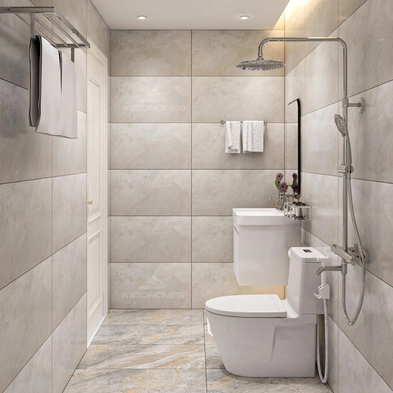 Cách bố trí bồn cầu trong nhà vệ sinh