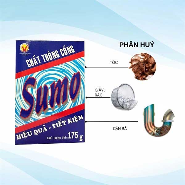 Bột thông cống Sumo