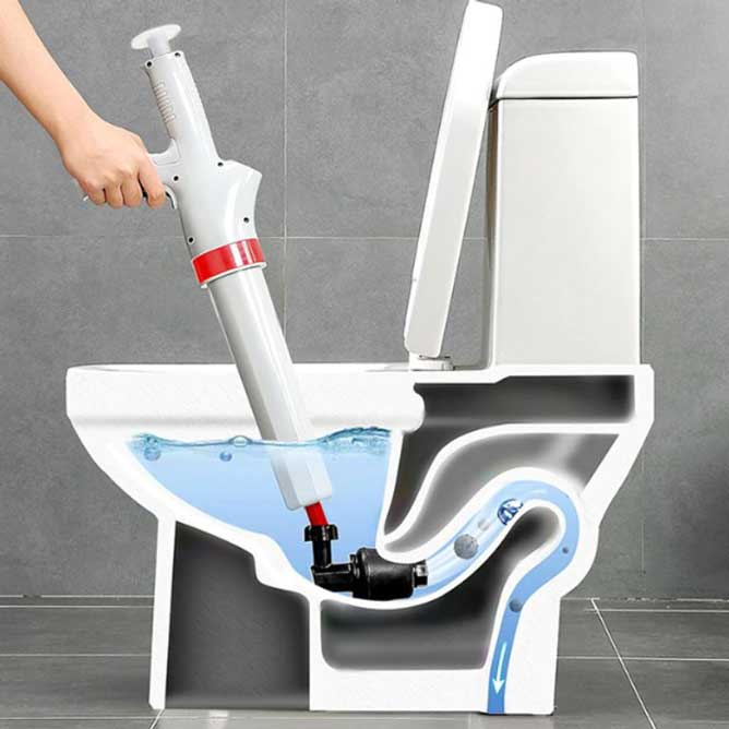 Súng bắn hơi và dụng cụ thông tắc bằng khí nén Súng bắn hơi và dụng cụ thông tắc bằng khí nén