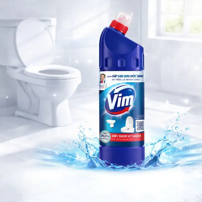 Vim thông tắc cống nhờ cơ chế nào