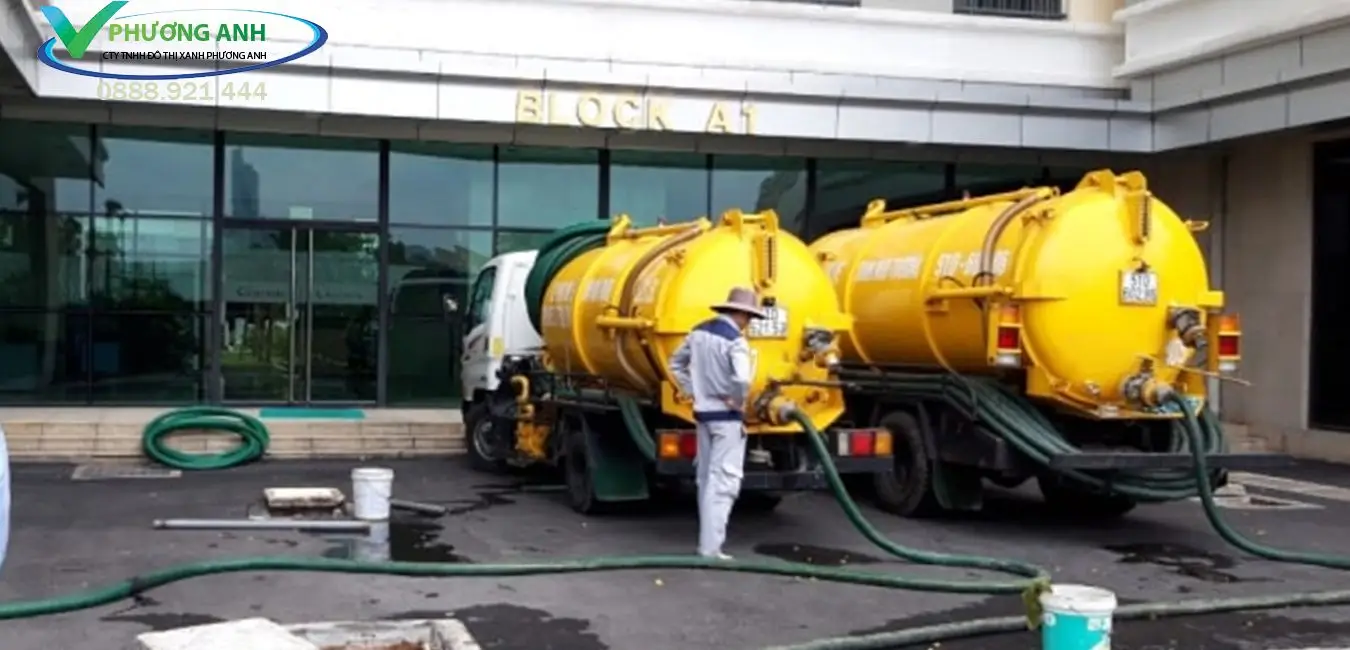 Xe hút có tiếp cận được công trình hay không
